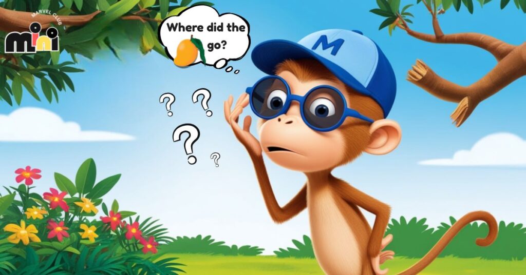 Mizzo thinking - where did the mango go?